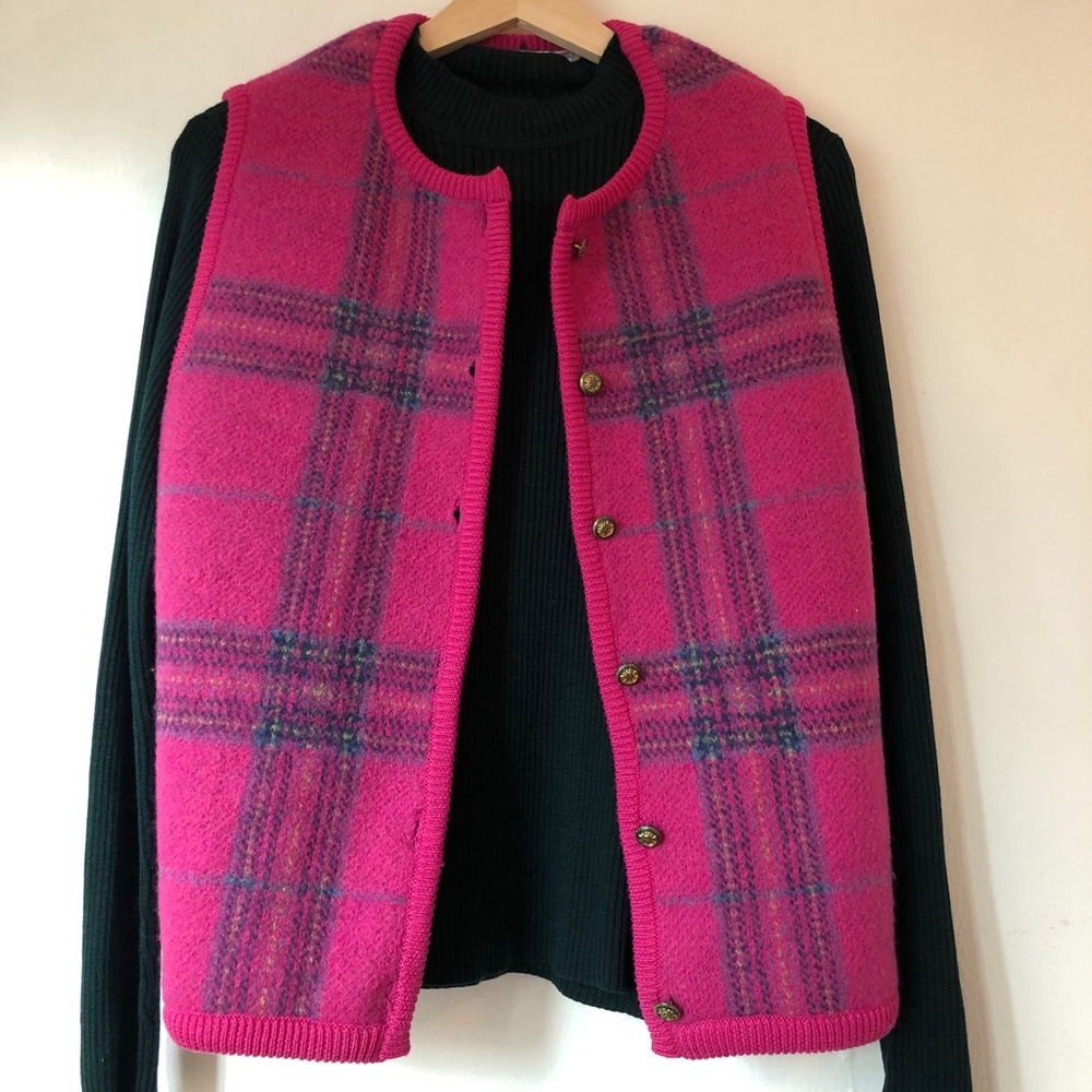 Vintage 100% Wool Vest